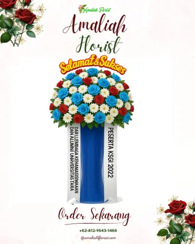 Standing Flower di Air Mawar